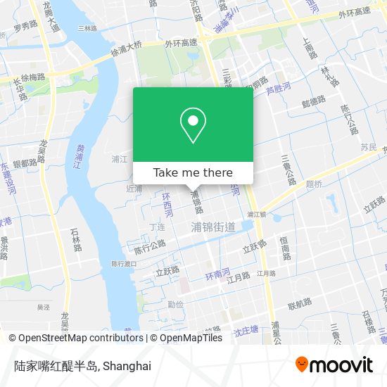 陆家嘴红醍半岛 map
