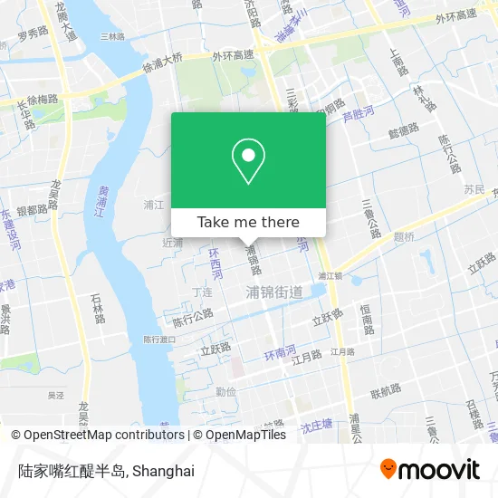 陆家嘴红醍半岛 map