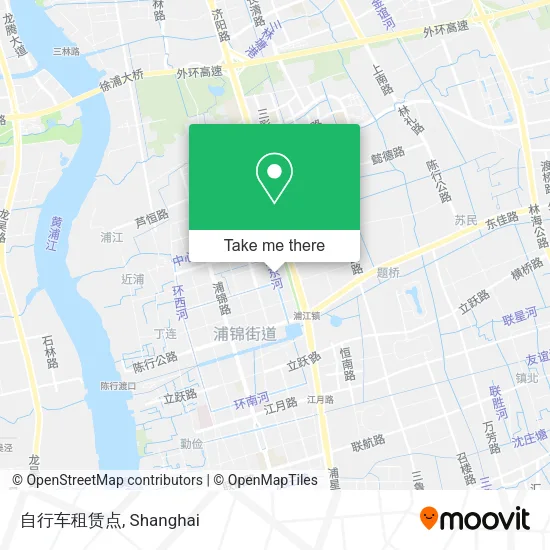 自行车租赁点 map