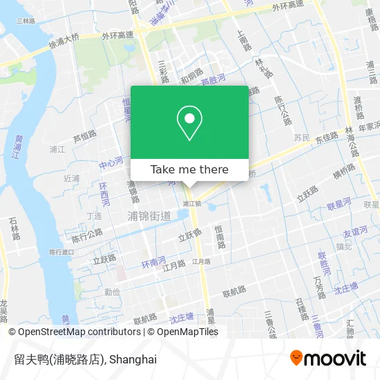 留夫鸭(浦晓路店) map
