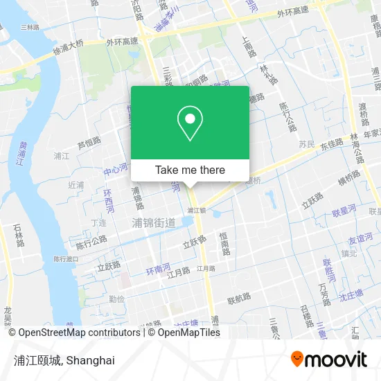 浦江颐城 map