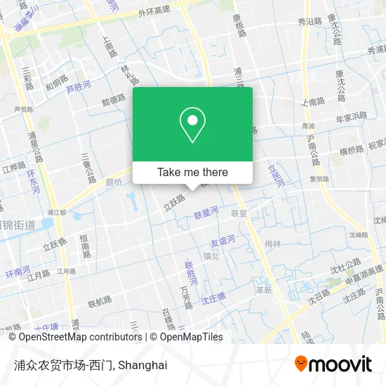 浦众农贸市场-西门 map