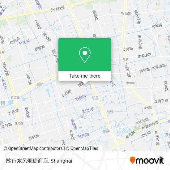 陈行东风烟糖商店 map