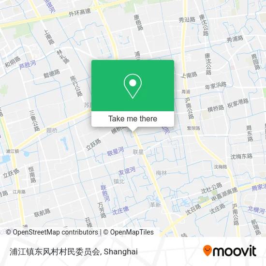 浦江镇东风村村民委员会 map