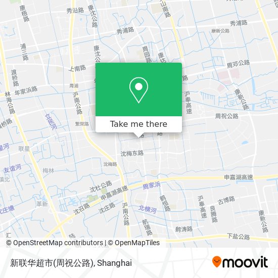 新联华超市(周祝公路) map
