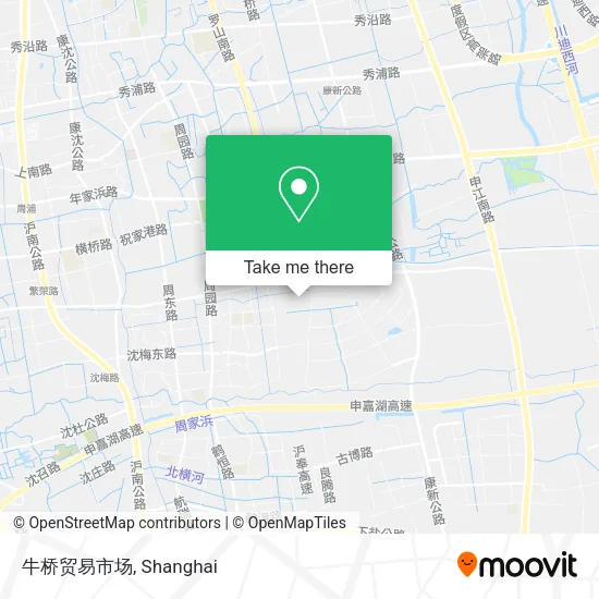 牛桥贸易市场 map