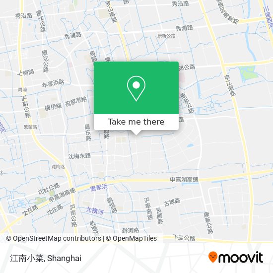 江南小菜 map