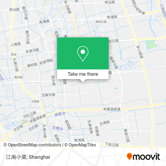 江南小菜 map