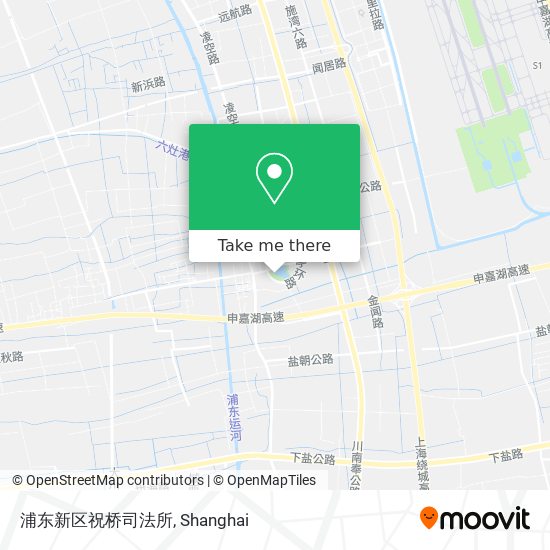 浦东新区祝桥司法所 map