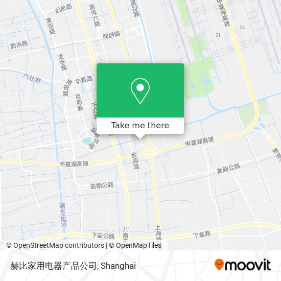 赫比家用电器产品公司 map