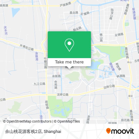 佘山桃花源客栈2店 map
