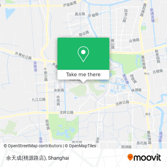 余天成(桃源路店) map