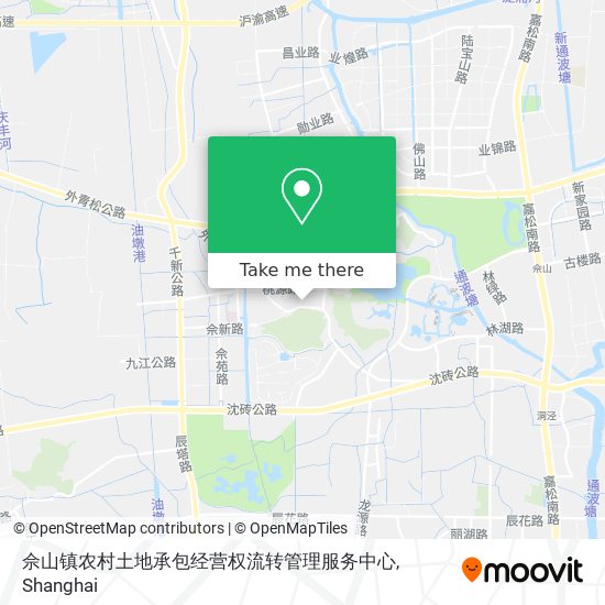 佘山镇农村土地承包经营权流转管理服务中心 map