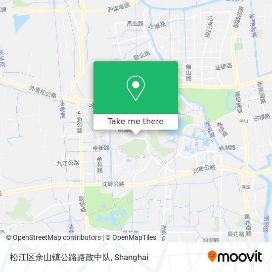 松江区佘山镇公路路政中队 map