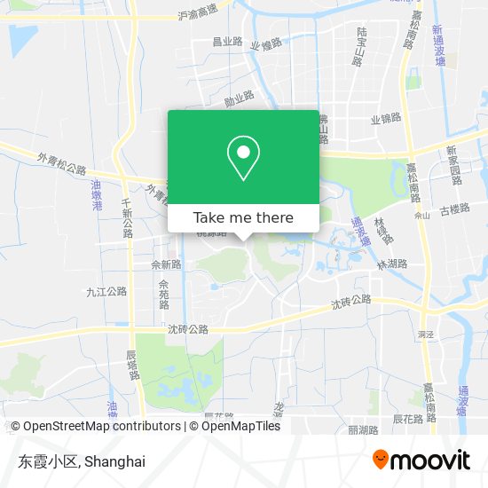 东霞小区 map
