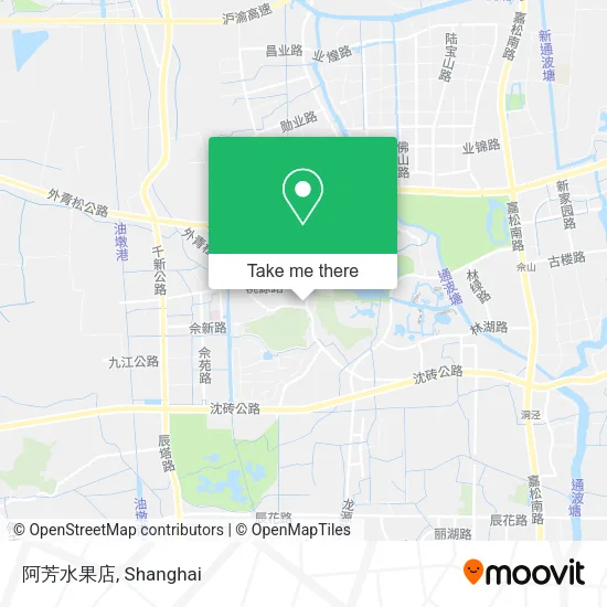 阿芳水果店 map