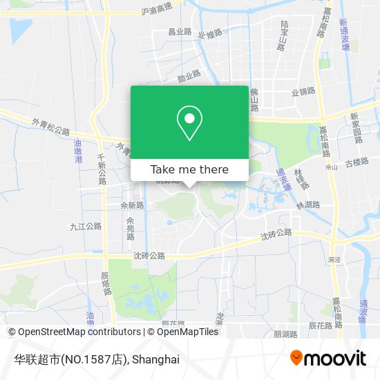 华联超市(NO.1587店) map