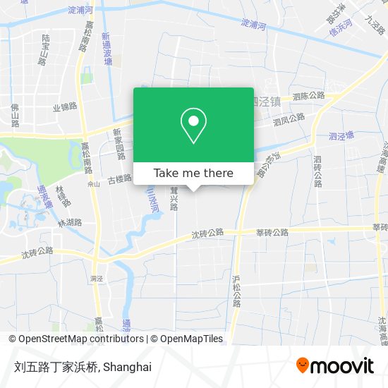 刘五路丁家浜桥 map