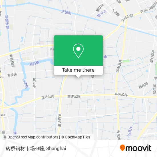 砖桥钢材市场-B幢 map