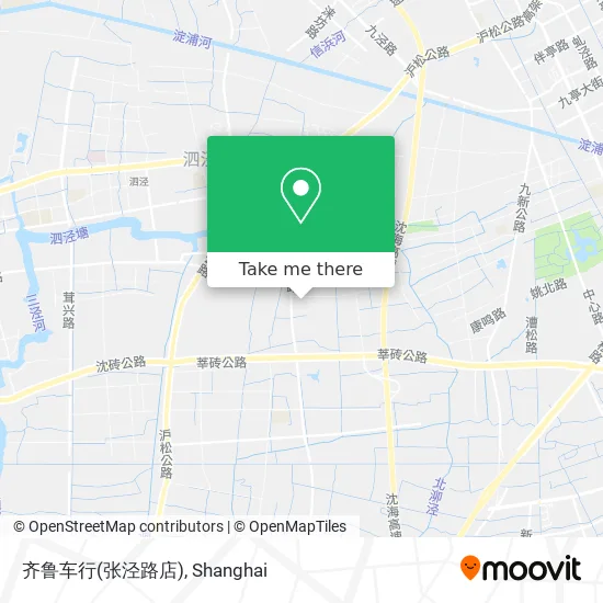 齐鲁车行(张泾路店) map