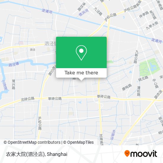 农家大院(泗泾店) map