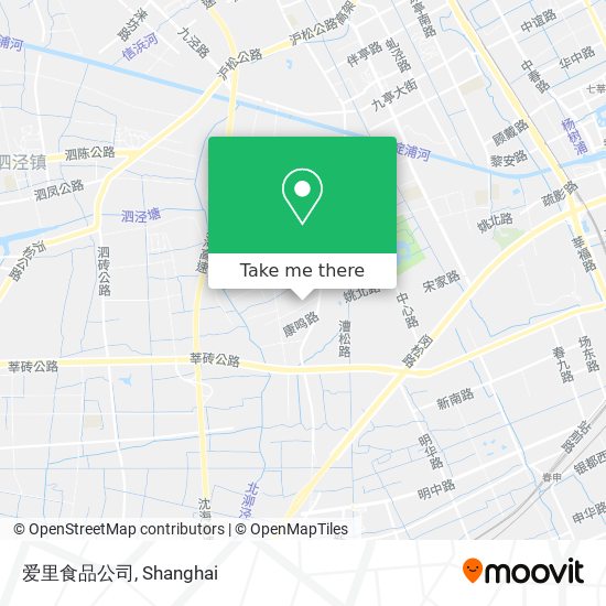 爱里食品公司 map
