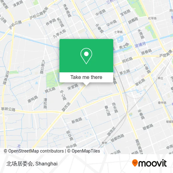北场居委会 map