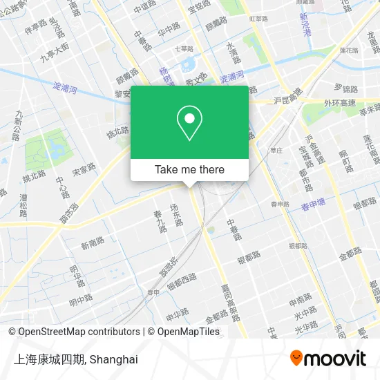 上海康城四期 map