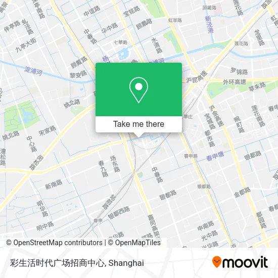 彩生活时代广场招商中心 map