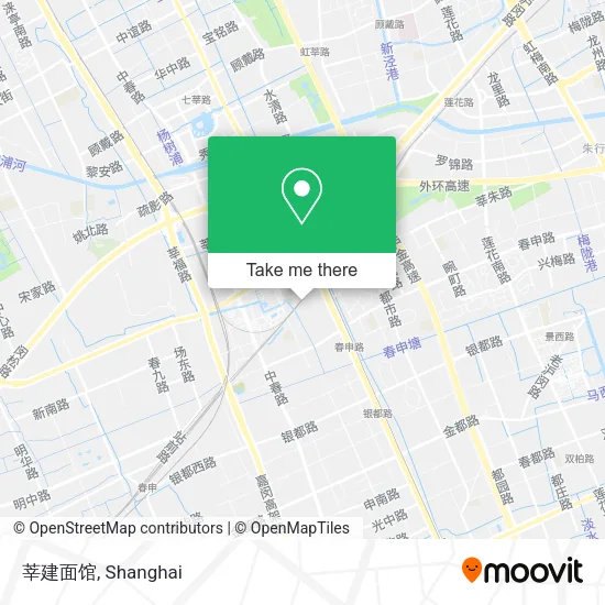 莘建面馆 map