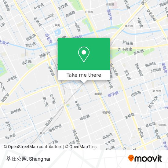 莘庄公园 map