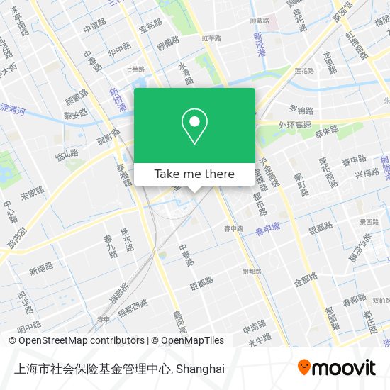 上海市社会保险基金管理中心 map