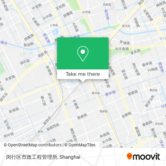 闵行区市政工程管理所 map