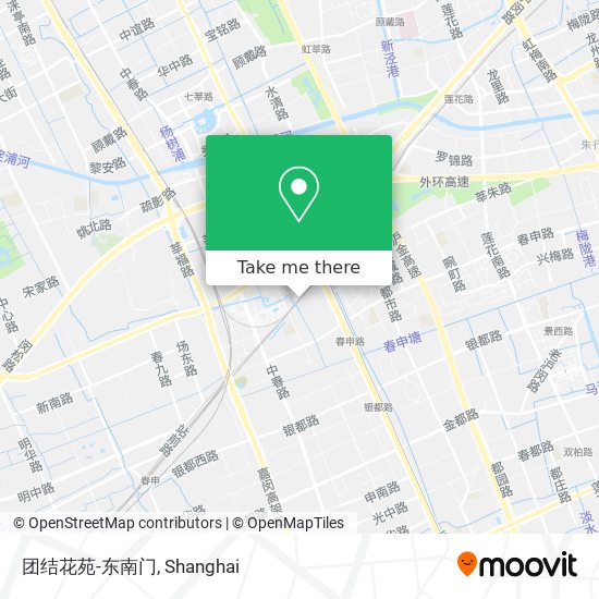 团结花苑-东南门 map