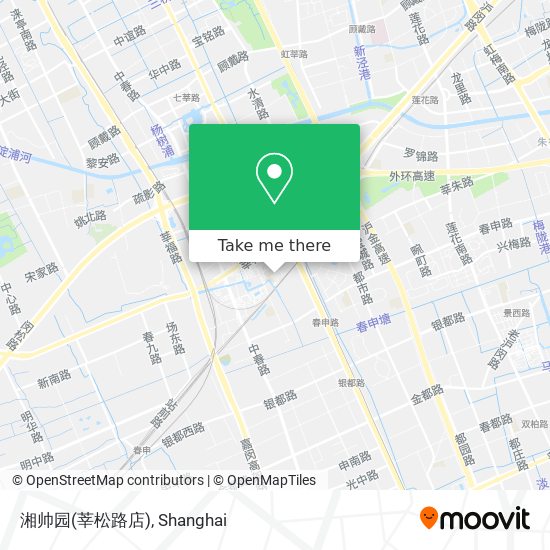 湘帅园(莘松路店) map