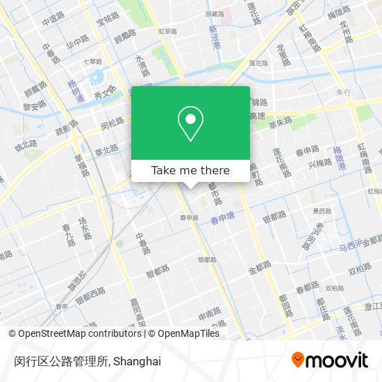 闵行区公路管理所 map