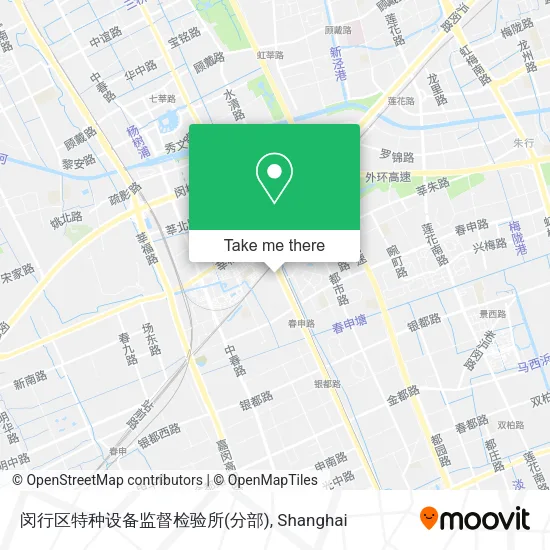 闵行区特种设备监督检验所(分部) map