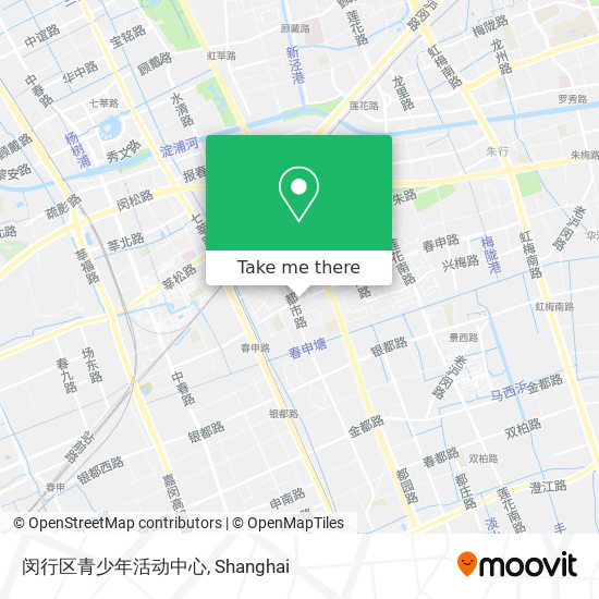 闵行区青少年活动中心 map