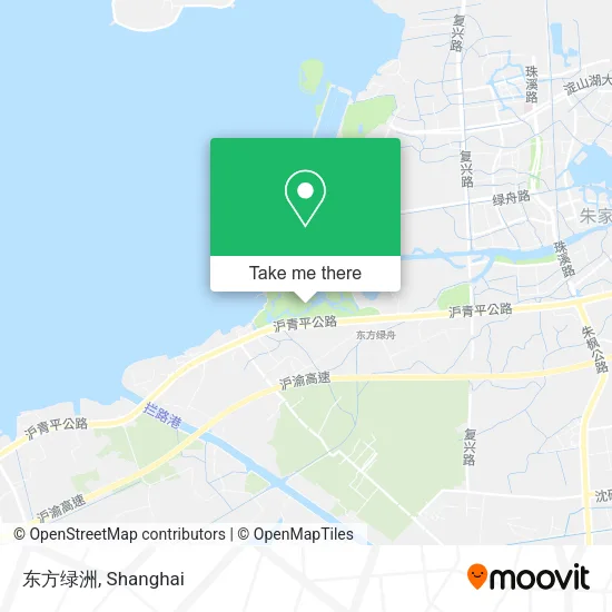 东方绿洲 map