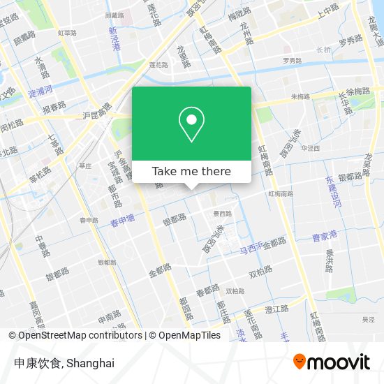 申康饮食 map