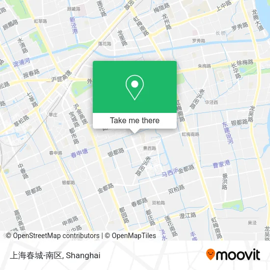 上海春城-南区 map