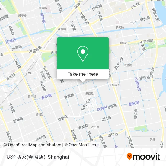 我爱我家(春城店) map