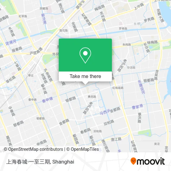 上海春城-一至三期 map