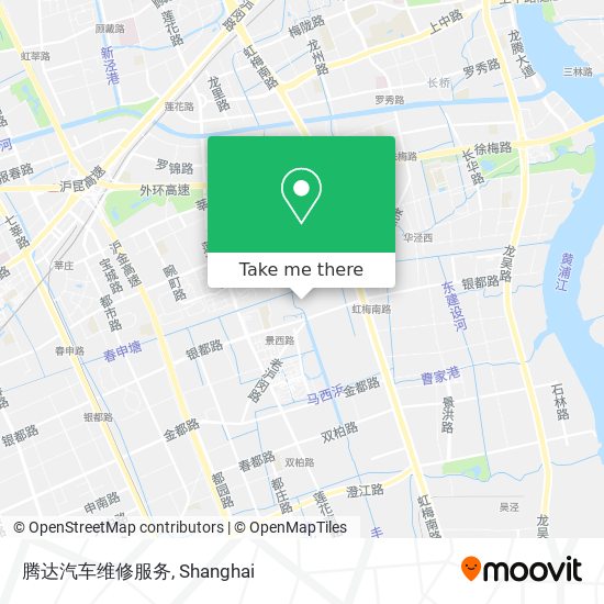腾达汽车维修服务 map