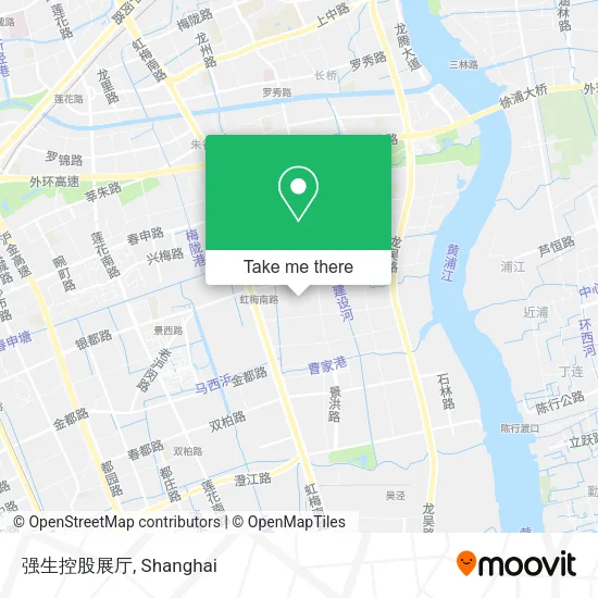 强生控股展厅 map