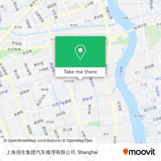 上海强生集团汽车修理有限公司 map