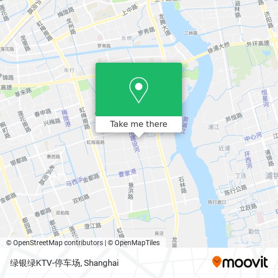 绿银绿KTV-停车场 map