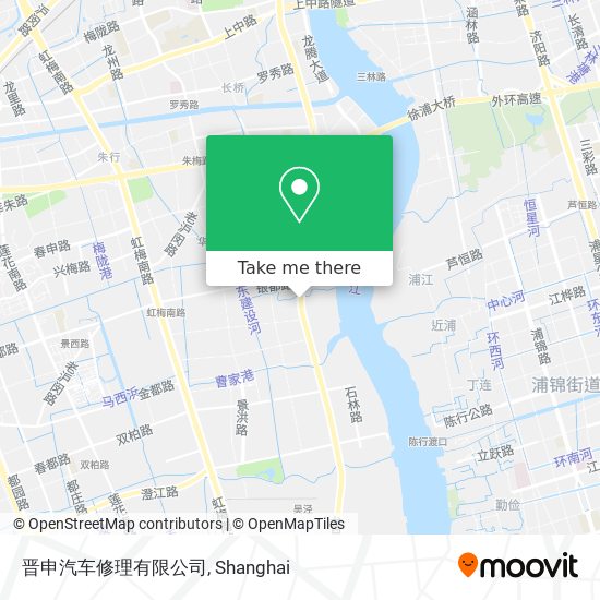 晋申汽车修理有限公司 map