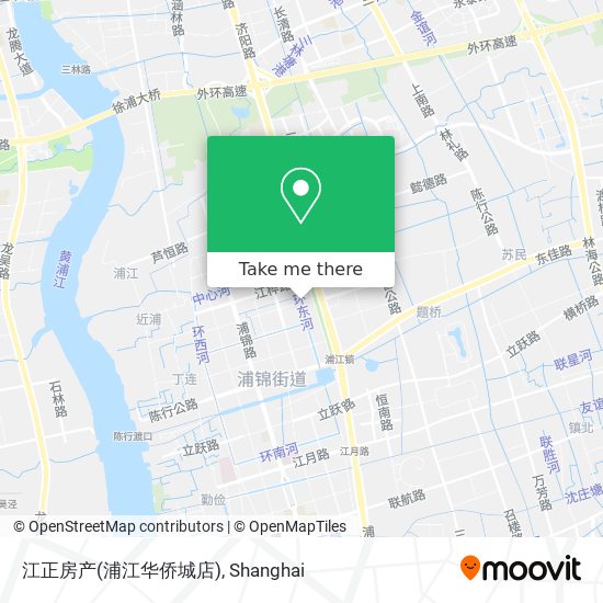 江正房产(浦江华侨城店) map