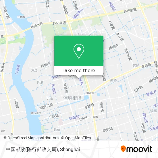 中国邮政(陈行邮政支局) map